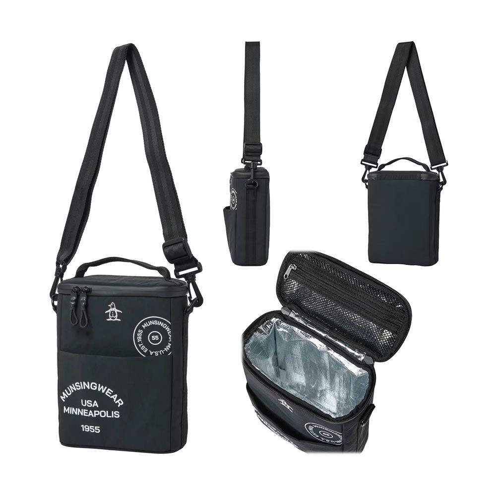 ☆BN4163□マンシングウェア 2WAY カートバッグ カーキ 美品