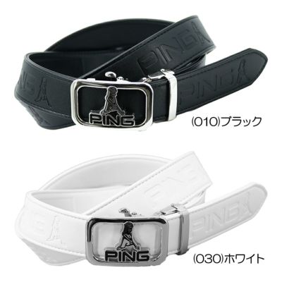 ピン（PING） Mr.PING スライドバックルロゴベルト 621-5282801 メンズベルト秋冬モデル