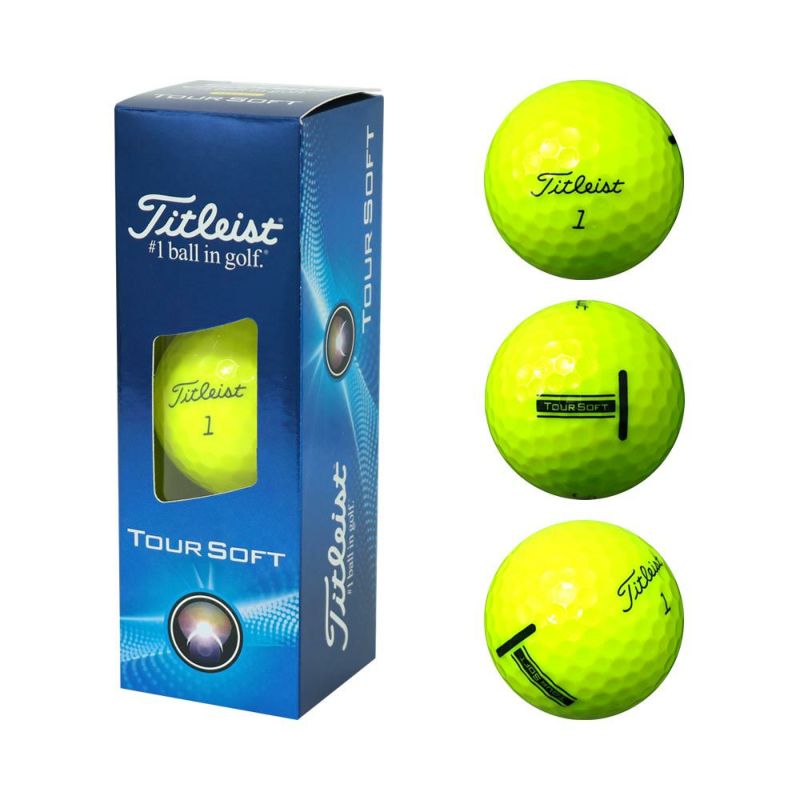 タイトリスト（Titleist） 【大特価市】TOUR SOFT ボール イエロー 1