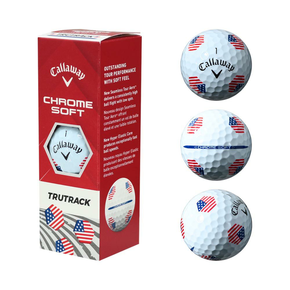 Callaway Chrome SOFT ホワイト 5ダース Callaway Golf 2022 Chrome Soft Golf Balls, Triple Track, White