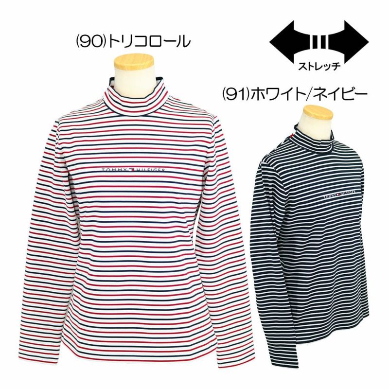 トミーヒルフィガー（Tommy_Hilfiger） ベア天 長袖モックネックシャツ