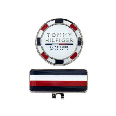 トミーヒルフィガー（Tommy_Hilfiger） 【大特価市】トミーヒルフィガー 2段ロゴ マーカー THMG1FM3　2021