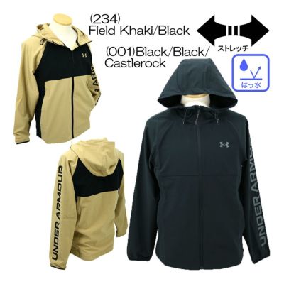 アンダーアーマー（UNDER_ARMOUR） UAドライブ ウインド フルジップ ジャケット 6007926 メンズウェア 25 秋冬モデル【最終処分価格】