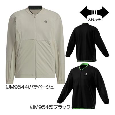 アディダス（Adidas） 防風フルジップジャケット JWJ82 メンズウェア 25 秋冬モデル