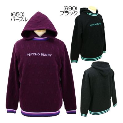 サイコバニー（PsychoBunny） ラインスリーブロゴ モックネックT