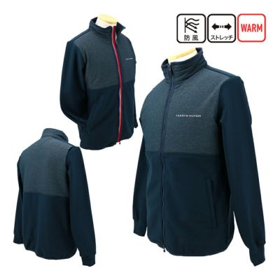 トミーヒルフィガー（Tommy_Hilfiger） アクションプリーツ ハイブリット中綿ジャケット THMA586 メンズウェア 25 秋冬モデル