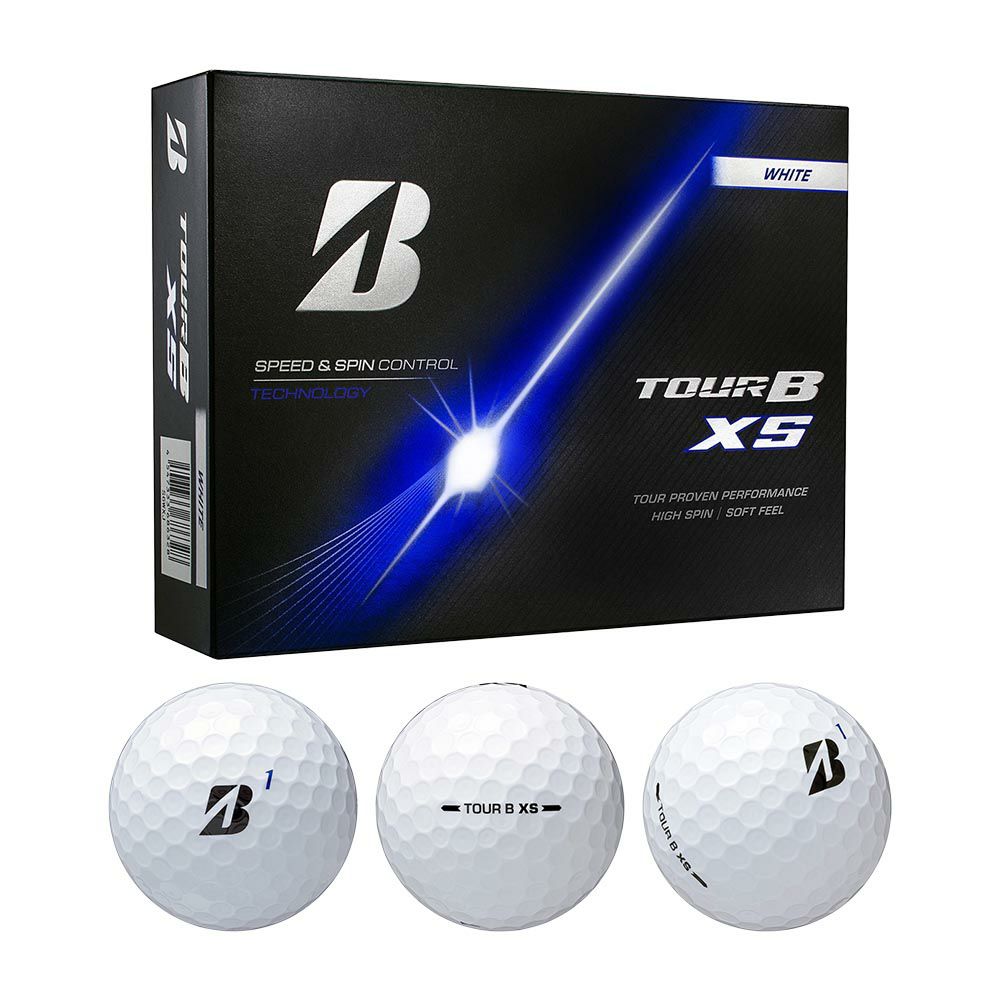ブリヂストン（BRIDGESTONE_GOLF） TOUR B XS ボール ホワイト 1ダース S6WXJ 2026