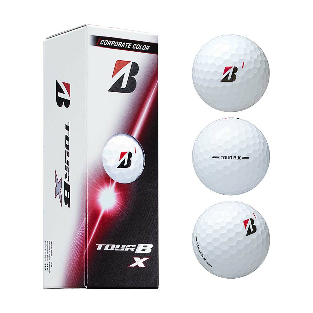 ブリヂストン（BRIDGESTONE_GOLF） TOUR B X ボール ホワイト