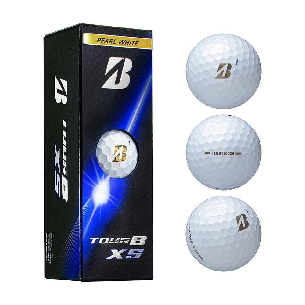 ブリヂストン（BRIDGESTONE_GOLF） TOUR B XS ボール パールホワイト 1