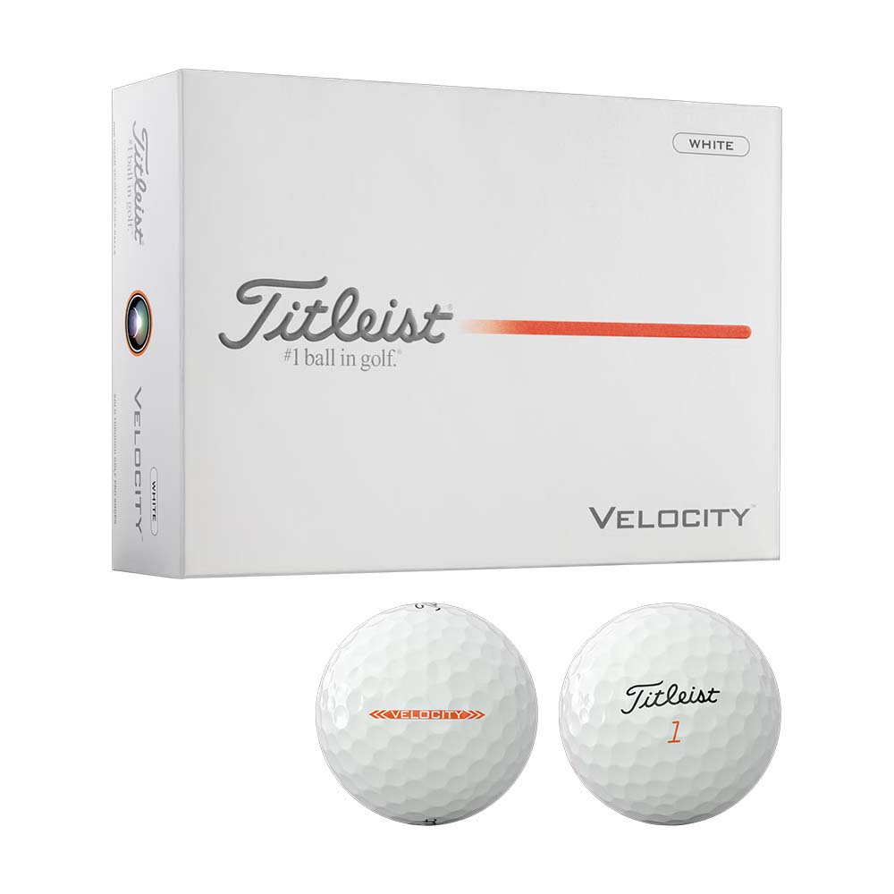 タイトリスト（Titleist） VELOCITY ボール ホワイト 1ダース 2026