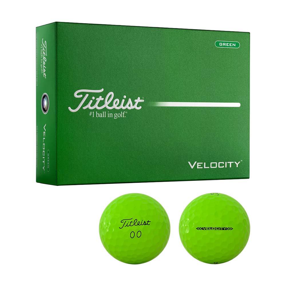 VELOCITY ボール グリーン 1ダース 2026