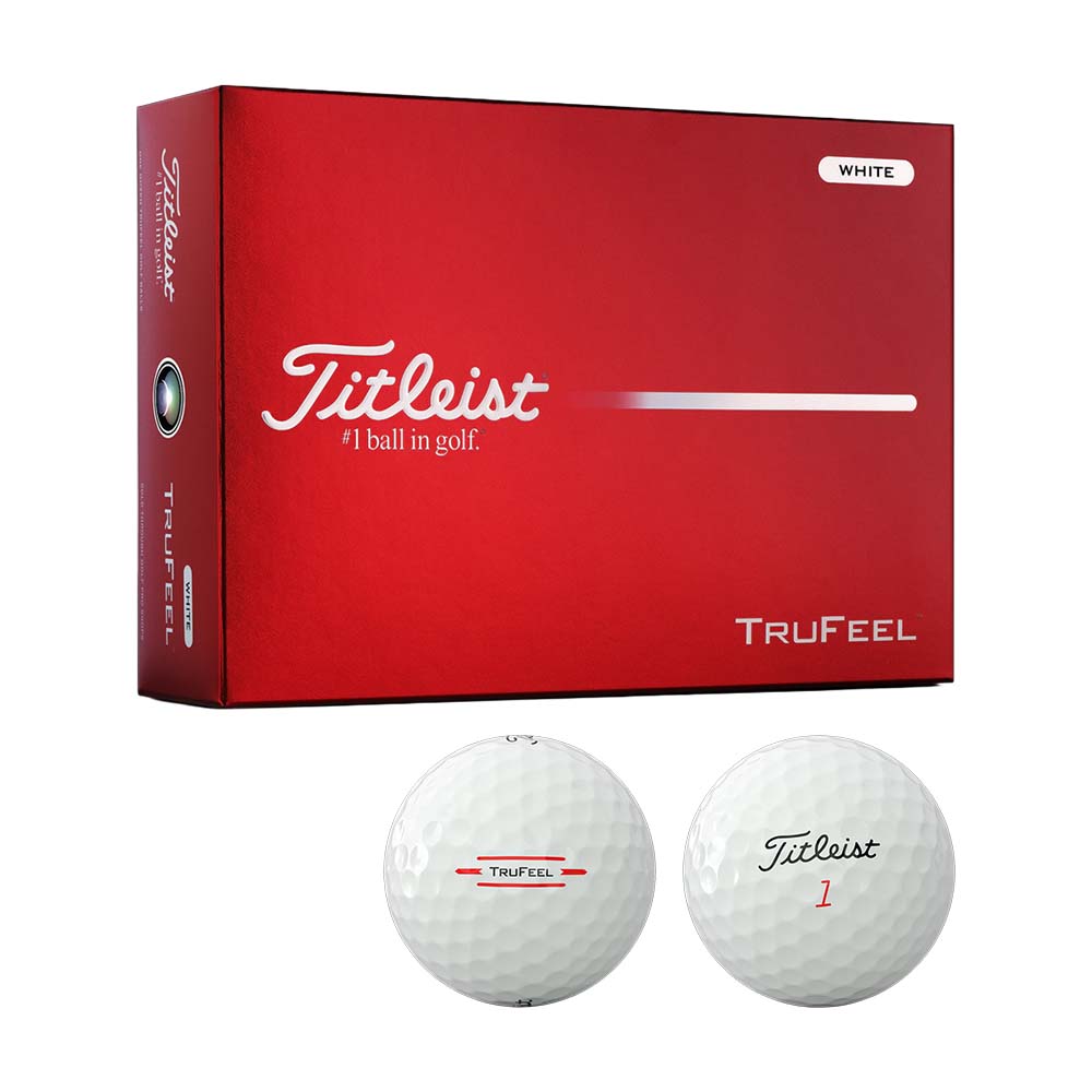 タイトリスト（Titleist） TRUFEEL ボール ホワイト 1ダース 2026