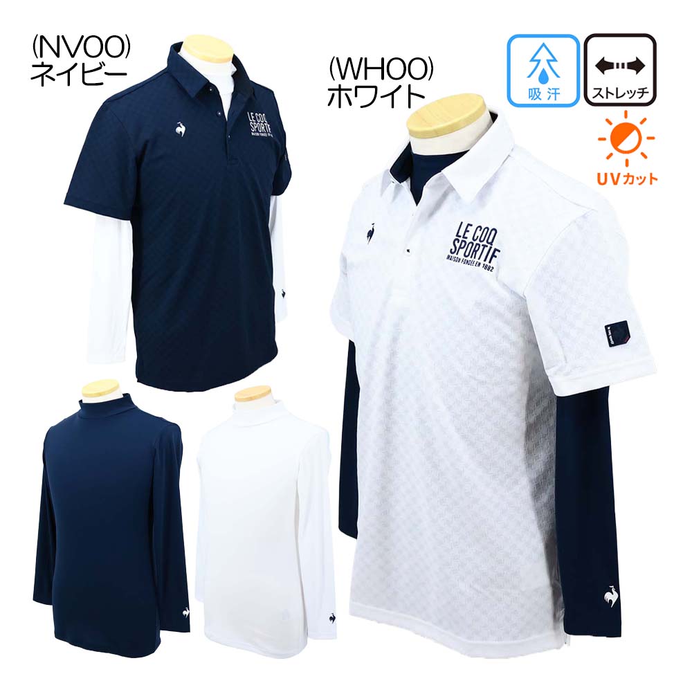 3WAYチェックジャカード半袖シャツ＆インナーシャツ LG6STZ00M メンズウェア 26春夏モデル