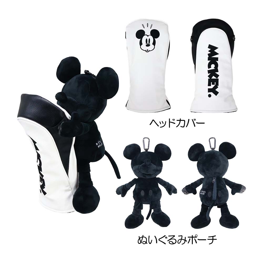ディズニー オールドミッキー ヘッドカバー＆ポーチ XYMG6SH4 2026