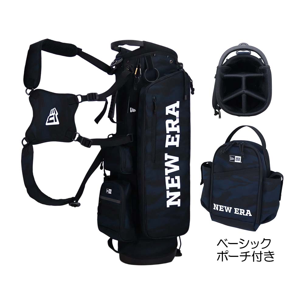 スタンド式 ワードマークロゴ キャディバッグ13517850 2026 (ベーシックポーチ付き) 【ユニセックス】